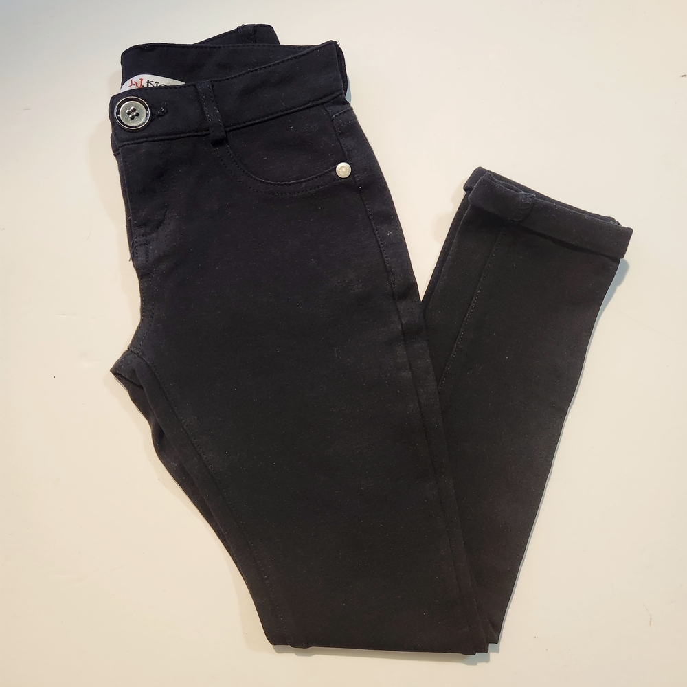 🩷Girl's Black Stretch Leggings/Pants Size: 8